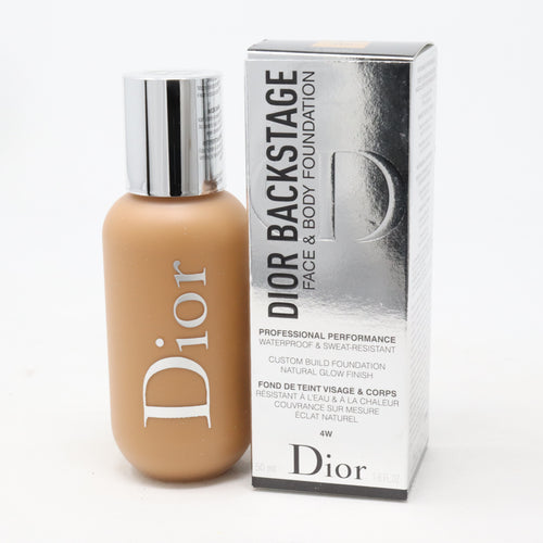 Dior Backstage Face & Body Foundation Natural Glow Finish 4W