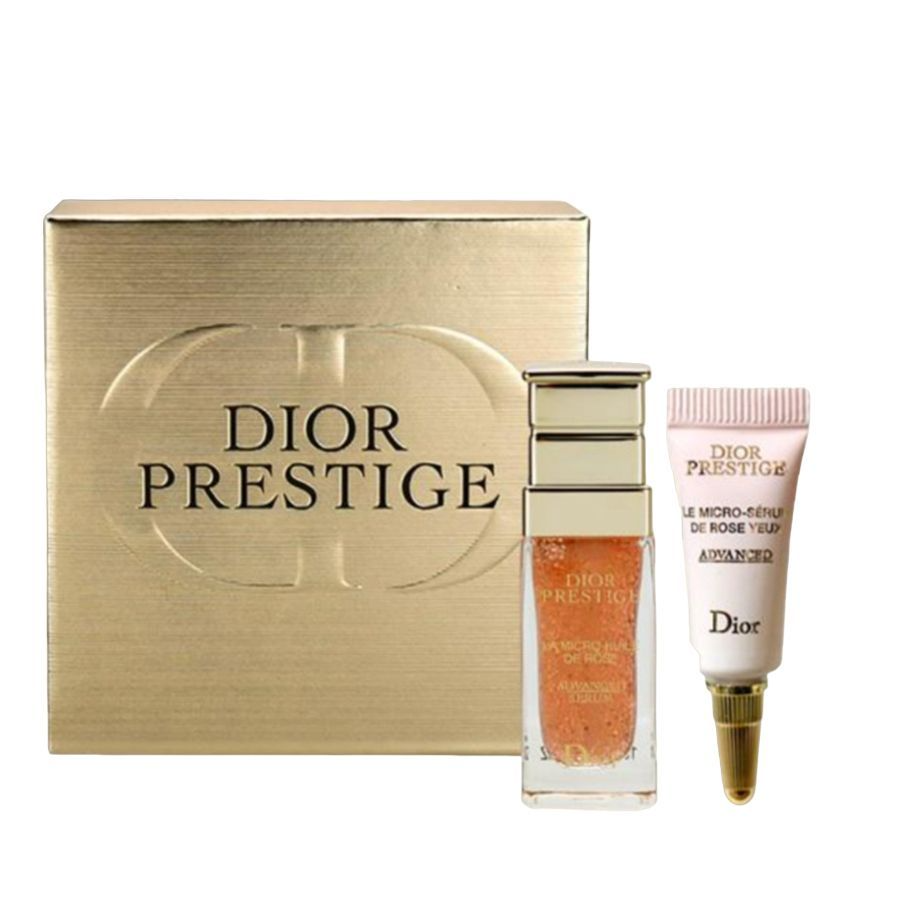 Dior Prestige Le Micro-Huile De Rose Serum 5ml & Micro-Serum De Rose Yeux 2ml