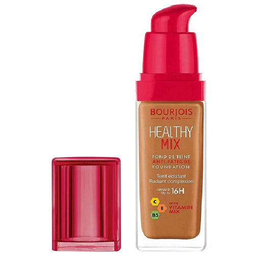 Bourjois Healthy Mix Anti-Fatigue Foundation 61 Golden / Dor‚ Cappucino, 30 Ml - 1.0 Fl Oz