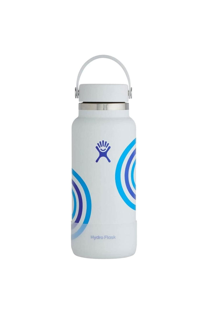 Hydro Flask 32 OZ WIDE MOUTH WITH FLEX CAP AND BOOT WHITECAP - Krazy Mall