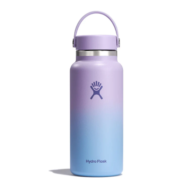 Hydro Flask 32 OZ STANDARD MOUTH WITH GRAPHIC AND FLEX CAP, "Aurora" - Krazy Mall