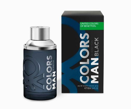 Benetton Colors Black EDT Perfume For Men 100Ml