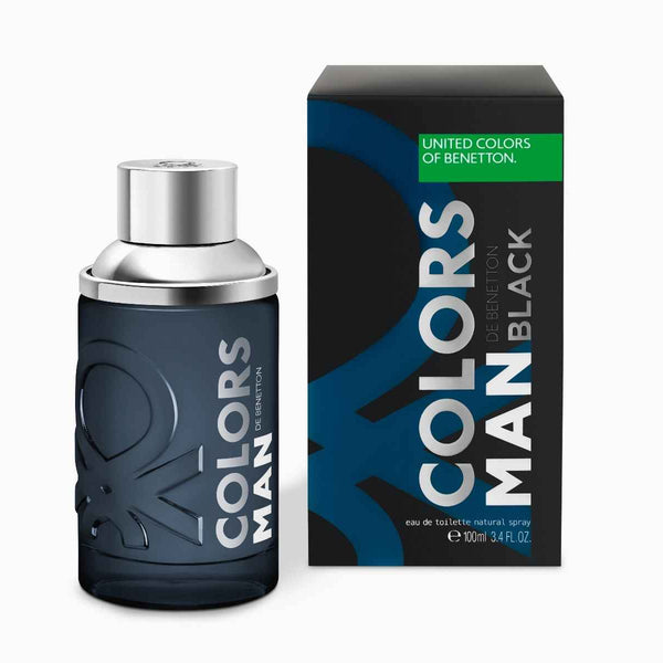 Benetton Colors Black EDT Perfume For Men 100Ml