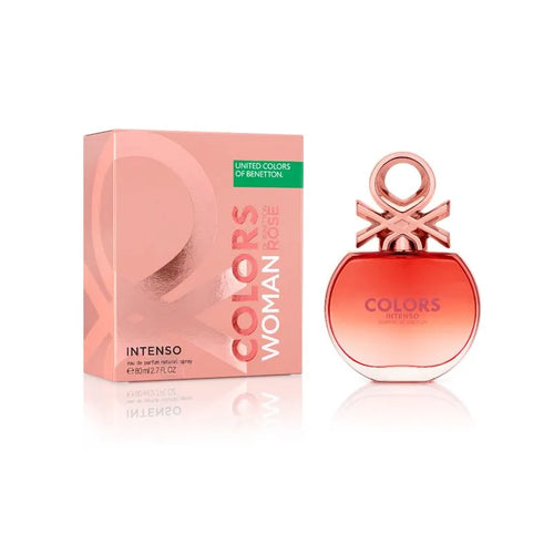 Benetton Colors Woman Rose Intenso Edp 80Ml