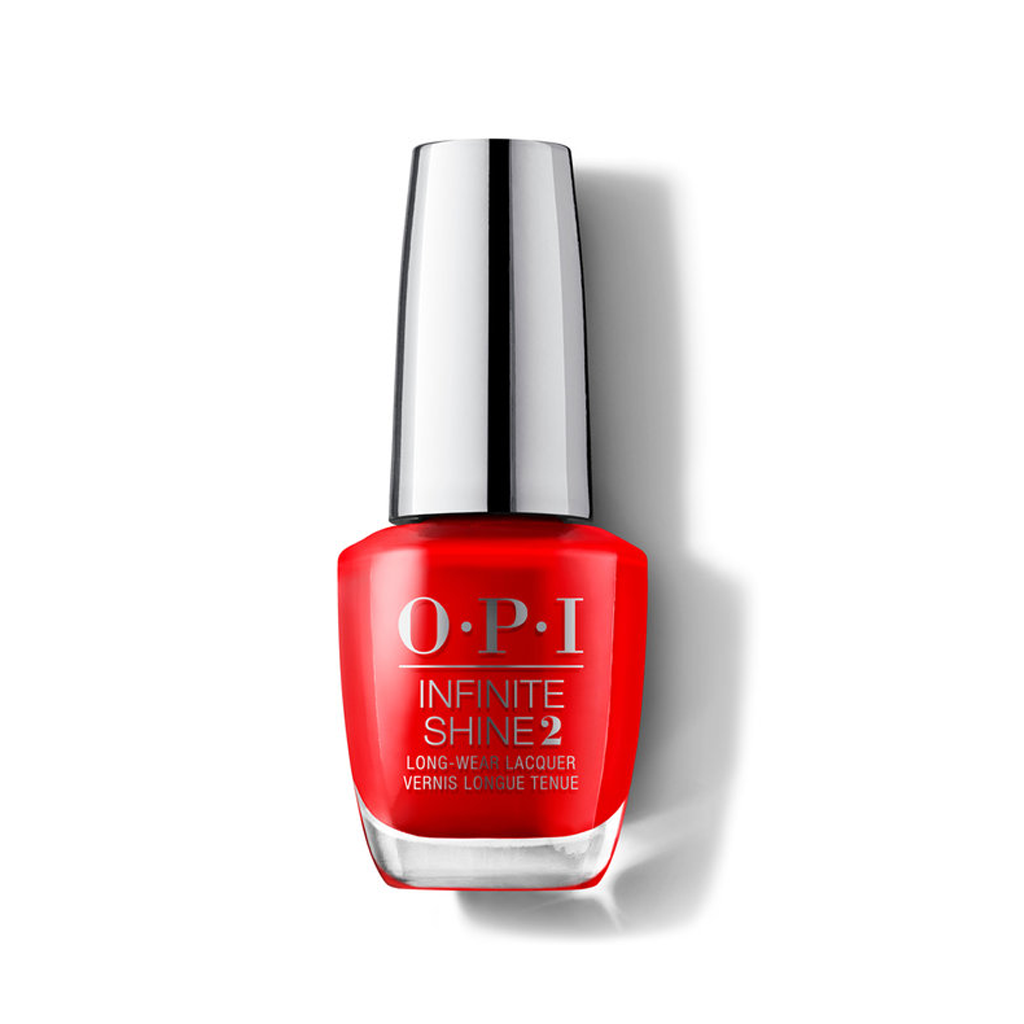 OPI-UNREPENTANTLY RED INFINTE NAIL LAQUER-INFINITE SHINE-INFINITE SHINE