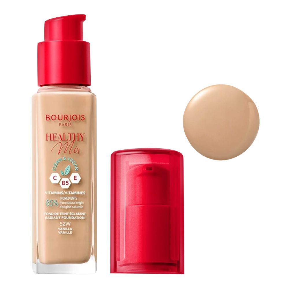 Bourjois Healthy Mix Clean Vegan Foundation 052 Vanilla 