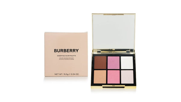 Burberry Essentials Glow Palette Sculpt, Blush & Highlight 01 Fair to Light Medium - Krazy Mall