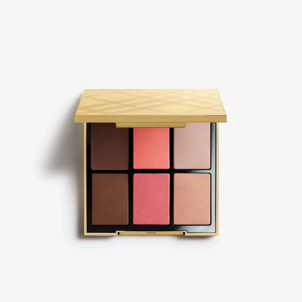 Burberry Essentials Glow Palette Sculpt, Blush & Highlight 02 Medium to Dark - Krazy Mall