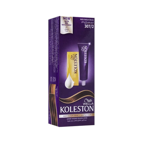 Koleston Intense Hair Color 307/2 Matte Medium Blonde 