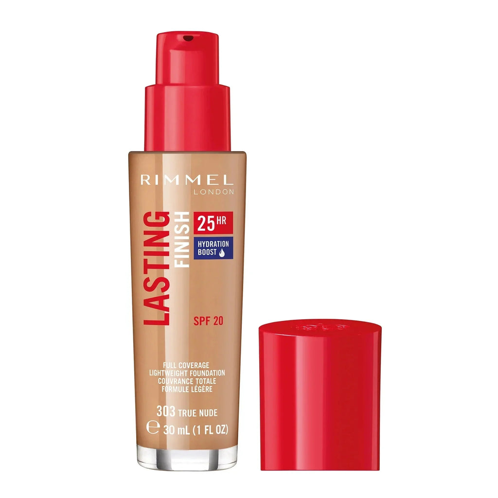 Rimmel LASTING FINISH FOUNDATION RED CAP -303 true nude 