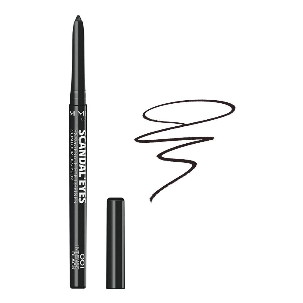 Rimmel Scandal eyes Eaxggerate Definer - 001 Intense Black 