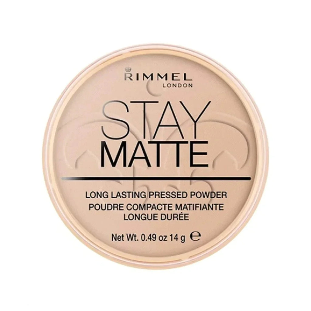 Rimmel Stay Matte Pressed Powder Shade 005 Silky Beige 