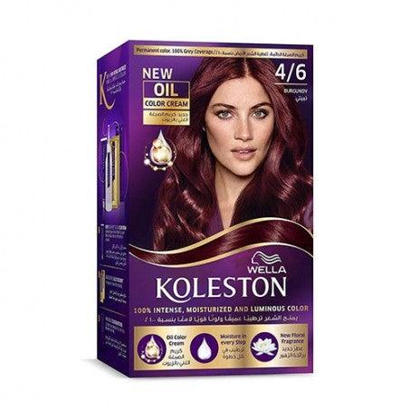 Wella Koleston Hair Color KIT 4/6 BURGUNDY 