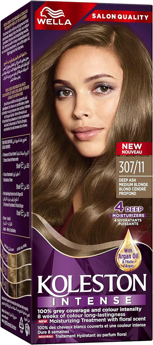 Wella Koleston Hair Color Semi Kits 307 11 Deep Asa Medium Blonde 