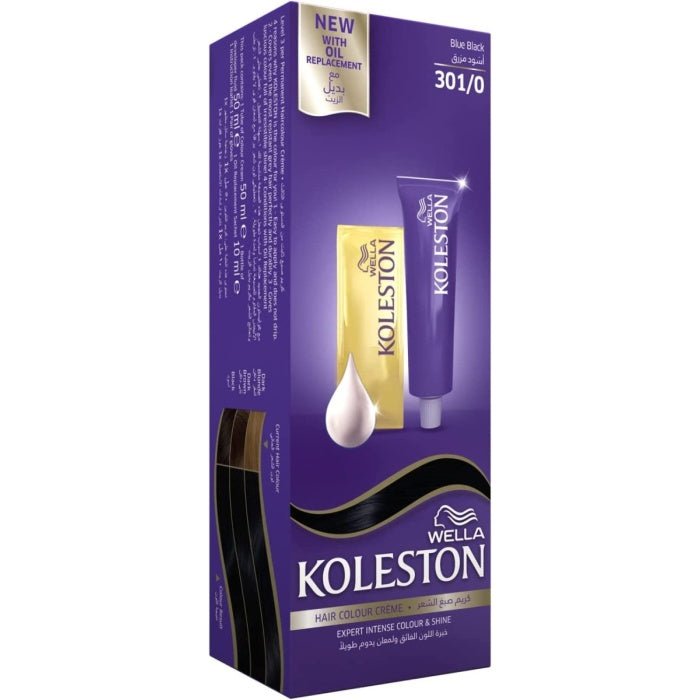 Wella Koleston Intense Hair Color 301/0 Blue Black 