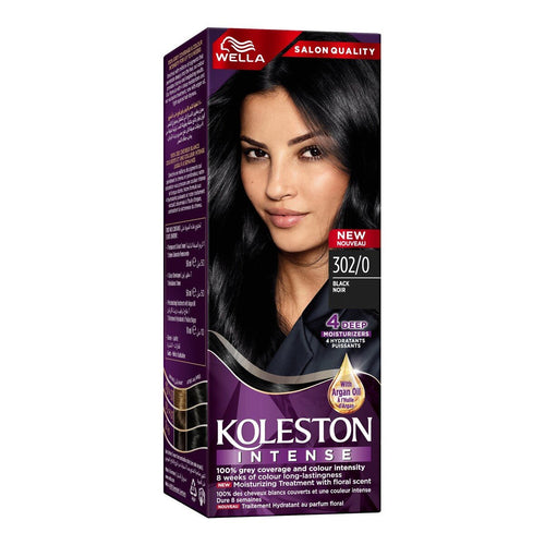 Wella Koleston Intense Hair Color 302/0 Black 